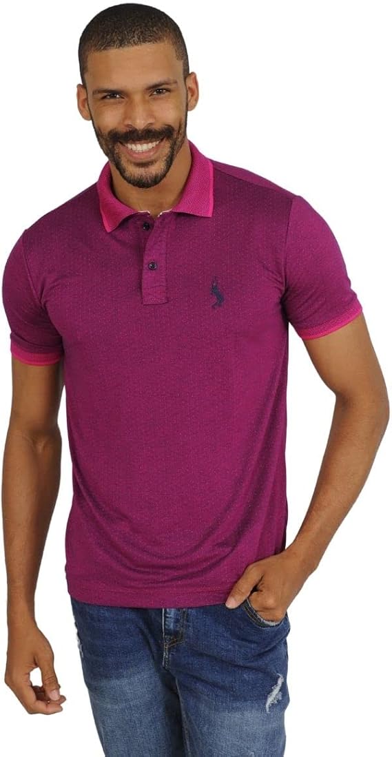 Camisa Polo Piquet Viscose John Pull