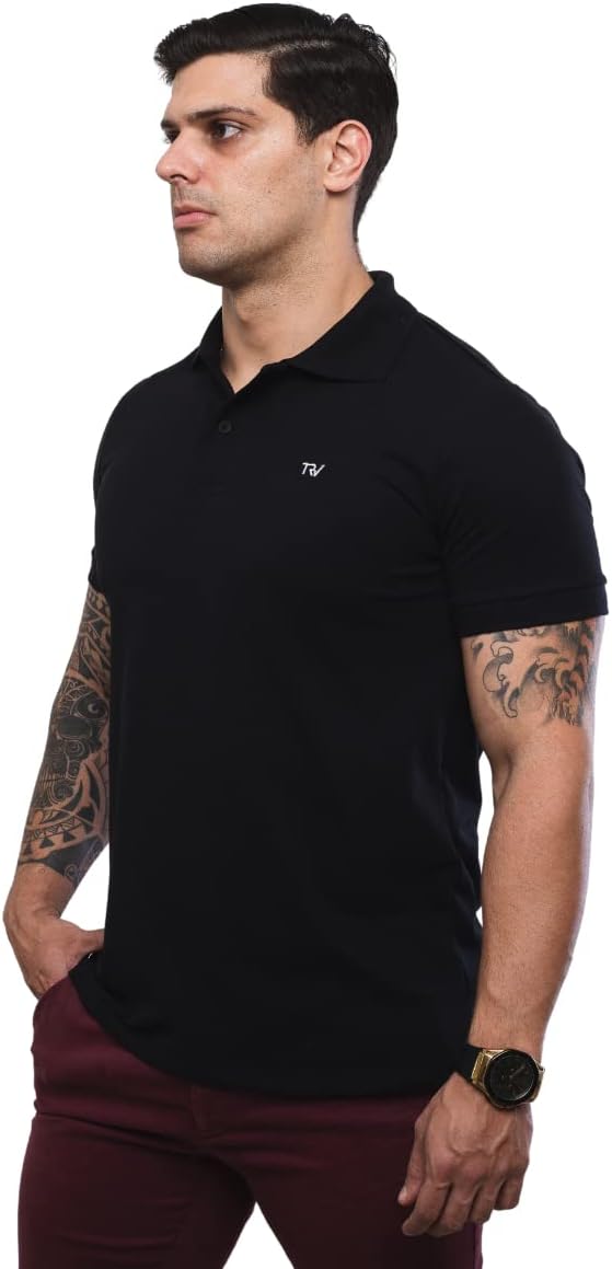 Camiseta Polo Masculina TRV Slim