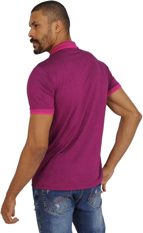 Camisa Polo Piquet Viscose John Pull