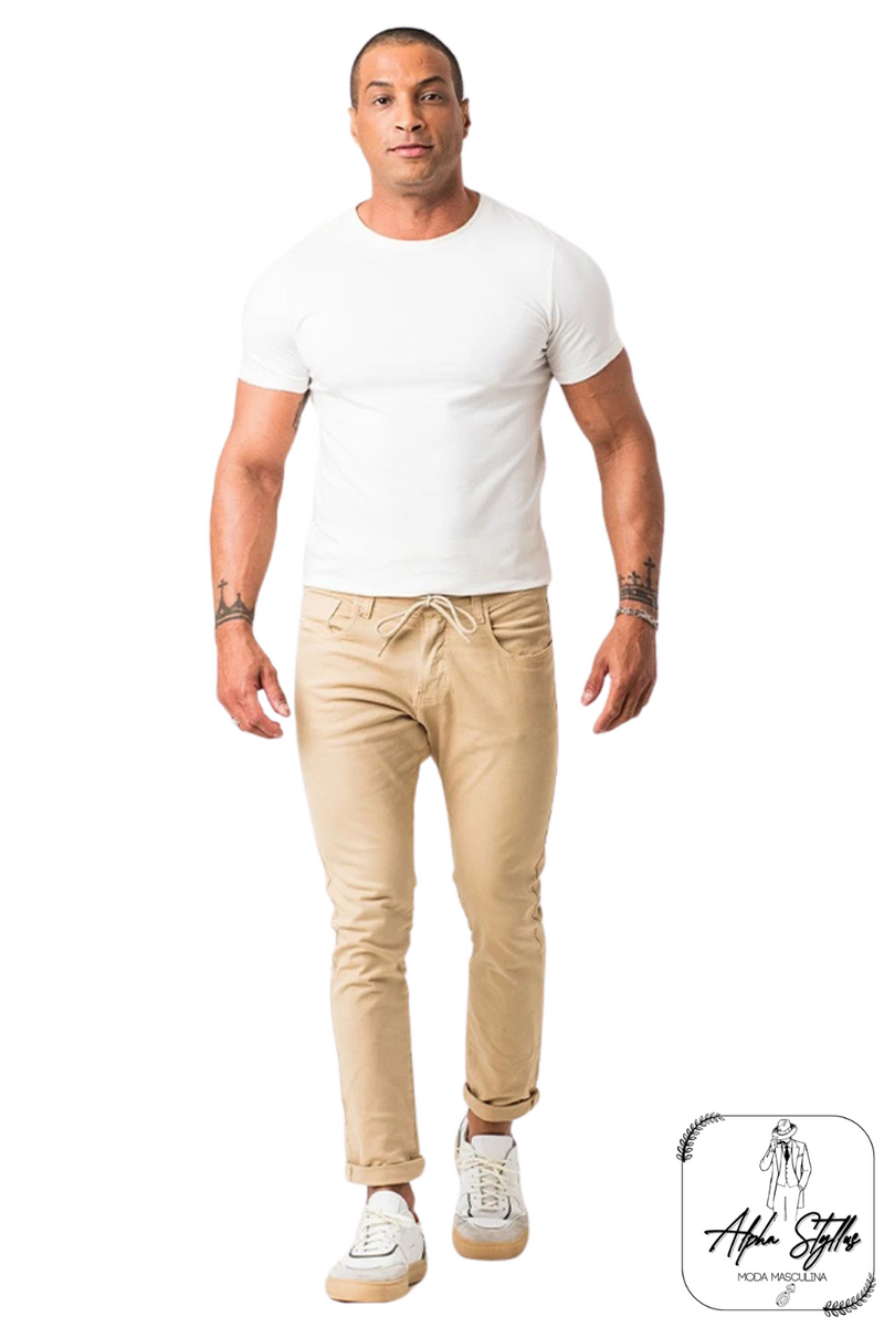 Calça Super Skinny Masculina Sarja